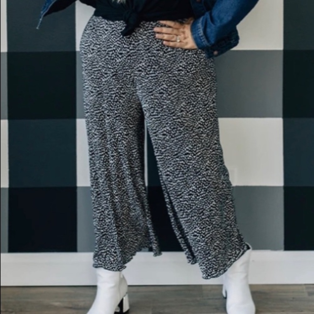 NWT plus size wide leg Demi pants